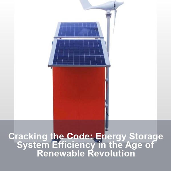 Cracking the Code: Energy Storage System Efficiency in the Age of Renewable Revolution